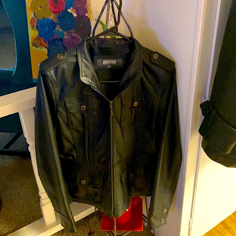 Kenneth Cole Reaction Women’s Leather Jacket